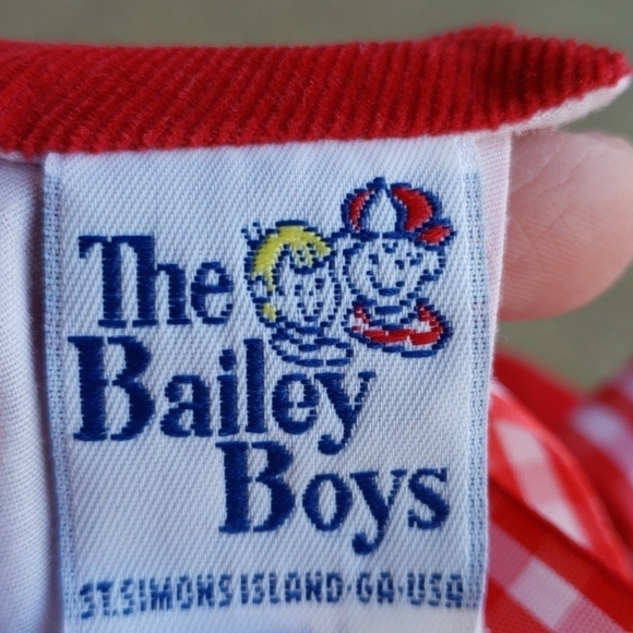 𝅺BAILEY Boys Red Corduroy Outfit - Picture 9 of 10